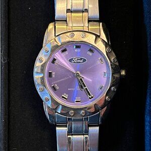 FORD MOTOR CO |Bracelet Watch EUC - NEW Battery